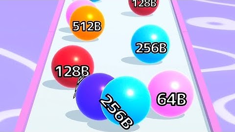 Ball Run 2048 💸🎱🏀 MAX LEVELS!! All Levels Gameplay Walkthrough Android, iOS NEW UPDATE