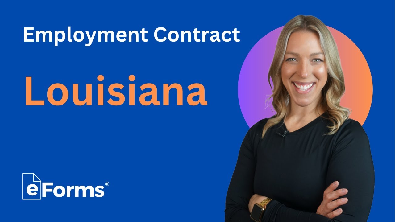 Louisiana Employment Contract EXPLAINED YouTube
