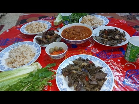 أكله شعبيه حلويات المدبح كرشه وفشه وطحال مع الرز بطعم زمان