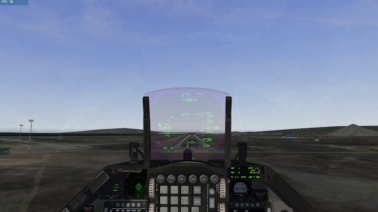 Falcon Bms 4 33 U1 touch and go landing