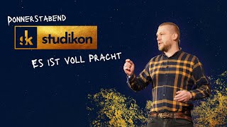 studikon23 | es ist voll Pracht | Christopher Werner zu Johannes 1