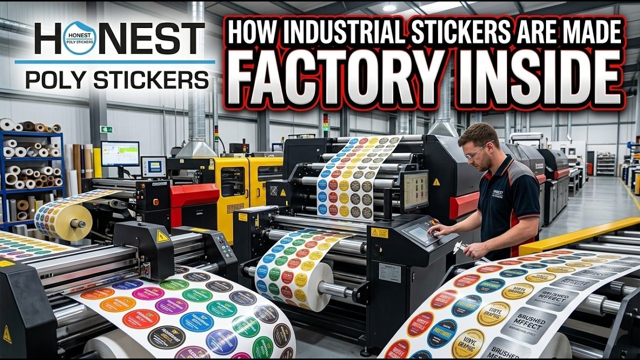 Factory Sticker Initial Inside Sticker Manufacturing Factory | Industrial Stickers | Honest ...