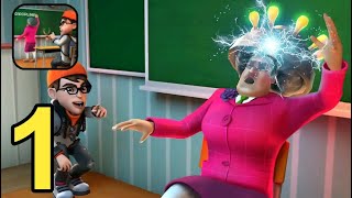 Nick's Sprint - Escape Miss T - Gameplay Walkthrough Part 1 All Levels 1 to 8  ( Android,iOS ) screenshot 1