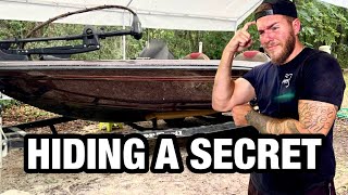 SWEET CHEAP FACEBOOK MARKETPLACE BASS BOAT - ( until I saw this )