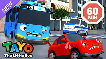 Save the City! Little Rescue Buses Compilation | Vehicles Cartoon for Kids | Tayo English Episodes