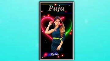 Photo With Name Beautiful Video Editing in Kinemaster | Kinemaster Name Editing | Kinemaster Editing