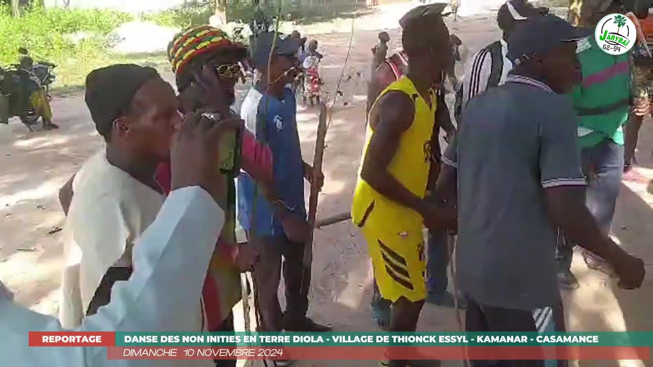 DANSE DES NON INITIES CHEZ LE DIOLA _ KAMANAR _ THIONCK ESSYL_ CASAMANCE _ DIMANCHE 10 NOVEMBRE 2024