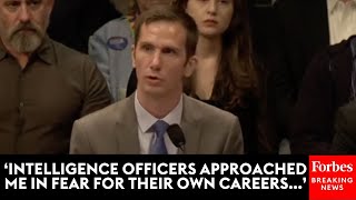 UAP Whistleblower Dylan Borland Testifies To Congress His Career Was 'Deliberately Obstructed'