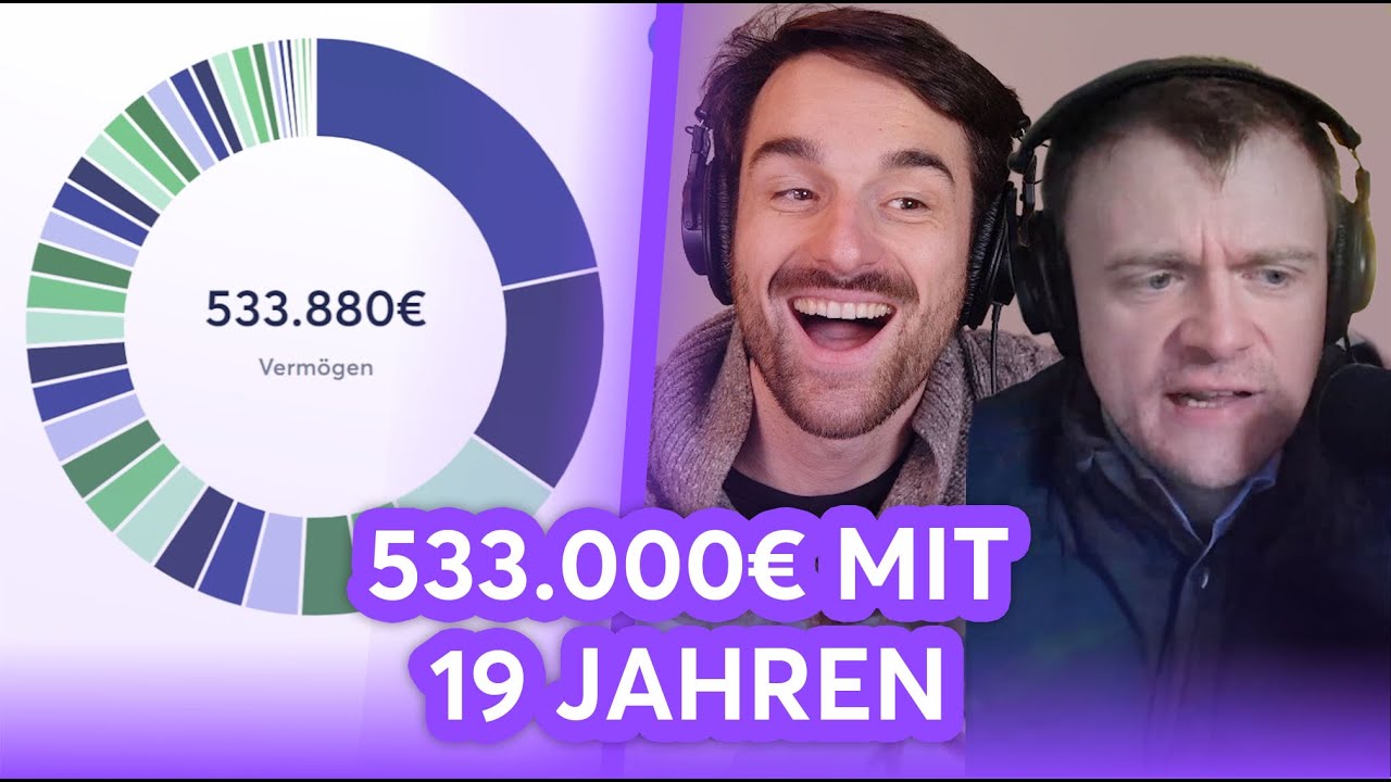 19-Jähriger Student mit 493.000€ Portfolio | Finanzfluss Stream Highlights