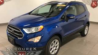 New 2018 Ford EcoSport Wausau, WI #0114F
