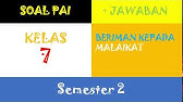 Soal Pat Ukk Ma Kelas Xi Akidah Akhlak Semester 2 1 10