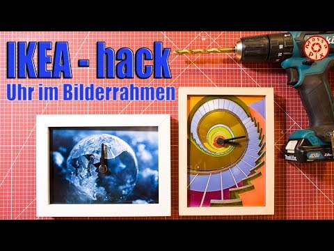 Video: Bilderrahmen Uhr