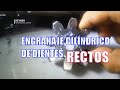 Como hacer un🛠💪 #Engranaje Cilíndricos de Dientes Rectos en #Maquinas #Herramientas💓👌#tecnología🚀🔌