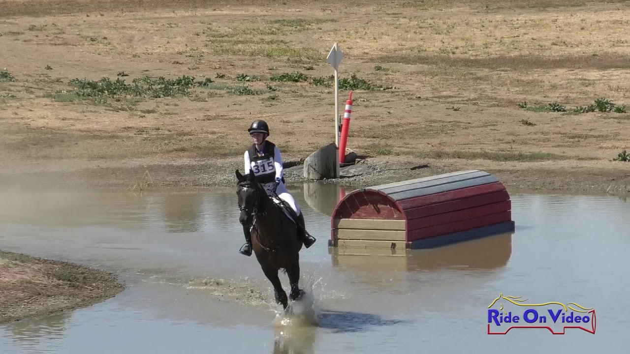 horseshoe bend 315XC Margaret Crow on Gusto Open Beginner Novice Cross Country Twin Rivers Ranch Sept. 2019