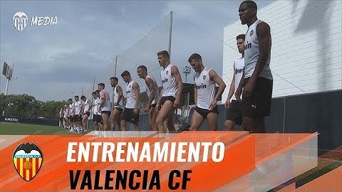 VALENCIA CF | SESIÓN FÍSICA PARA PREPARAR EL TROFEU TARONJA