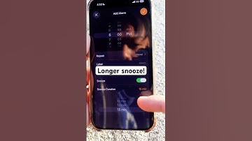 How To Change Snooze Duration On iPhone Alarm! ⏰ 😴