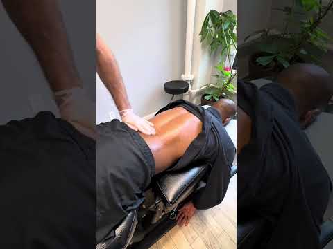 Upper Back adjustment for relief