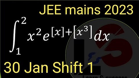 1 minute Challenge 😀🕵️ JEE Mains 2023 30 Jan Shift 1 💪 How to solve definite integration problems 🎯
