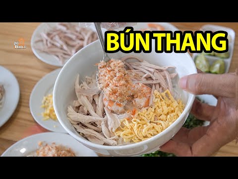 Video Cách Nấu Bún Thang Hà Nội Đơn Giản Dễ Làm Tại Nhà #hnp - youtube