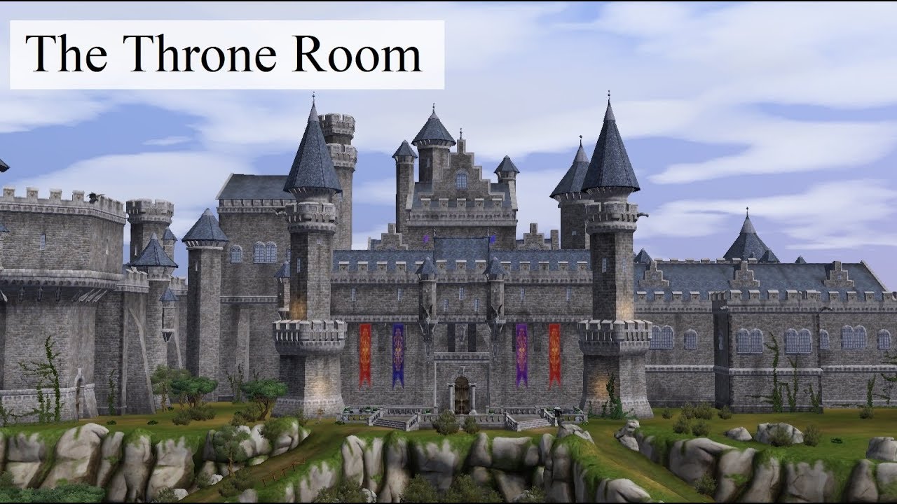 The Sims Medieval And Chill Furnishing The Throne Room No Voice