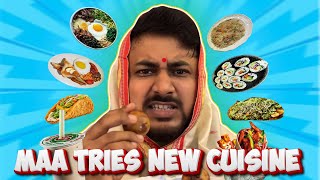 Download lagu Bengali Mother tries various Cuisines 😜 - Watch her Reaction!