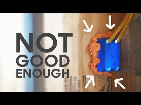 How To Air Seal Electrical Outlets