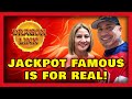 I got a free slot session from jackpot famous
