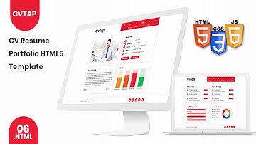 Cvtap - CV Resume Portfolio HTML5 Template | Themeforest Website Templates and Themes