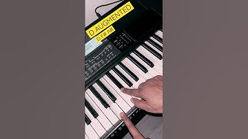 D Augmented Chord Shorts | Piano Play Learn #shorts