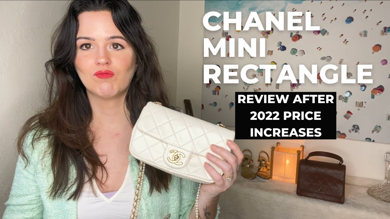 CHANEL 22C Lt Beige Pearl Crush Mini Flap Bag New  Timeless Luxuries