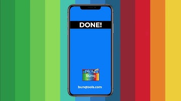 bunq HowTo - Export annual overview