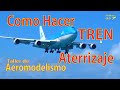 🥇Como hacer tren de aterrizaje en la construcción de aeromodelos.