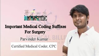 Important Medical Coding Suffixes For Surgery | Important Medical Coding Terminology | Medical Terms