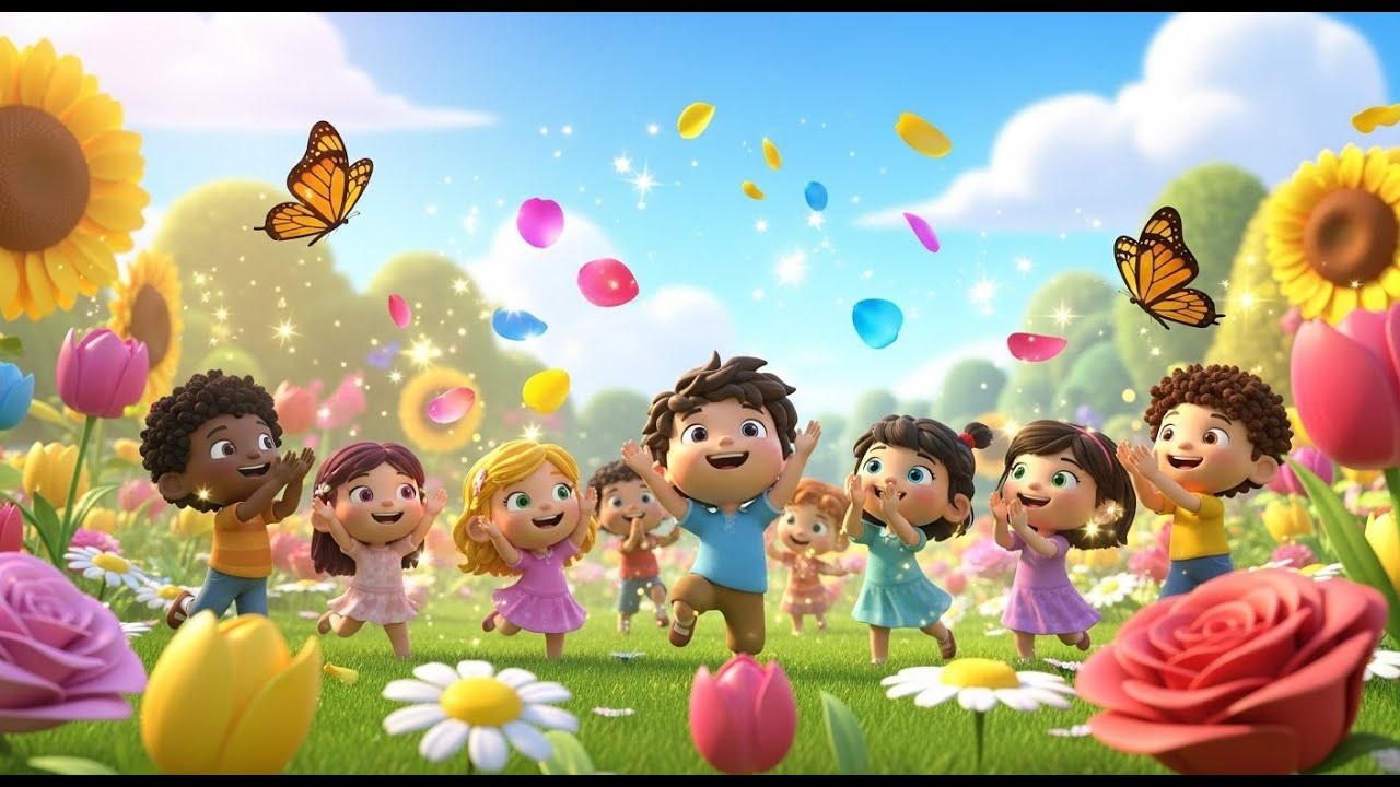 Little Garden Grow Up Song for Kids | Gardening Song, Nursery Rhymes, Baby Songs & Kids Music 🌱🌸