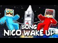 Nico wake up but its a song  cash and nico minecraft remix