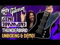 NEW Gibson Gene Simmons G2 Signature Thunderbird! - Unboxing & Demo Of The Demons New Sig!