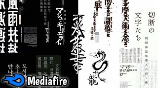 Mentahan Tulisan Jepang via Mediafire || Mentahan Tulisan Jepang Keren