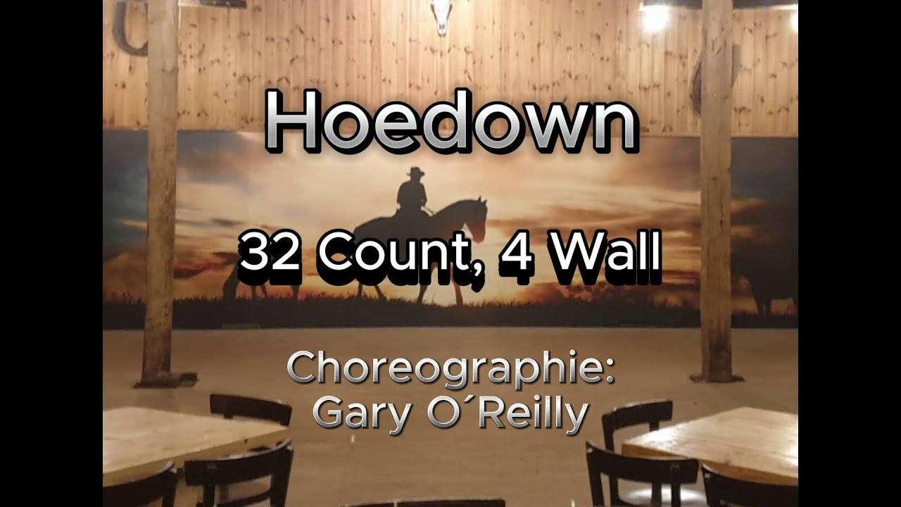 HOEDOWN / LINE DANCE / STEPS (TUTORIAL)