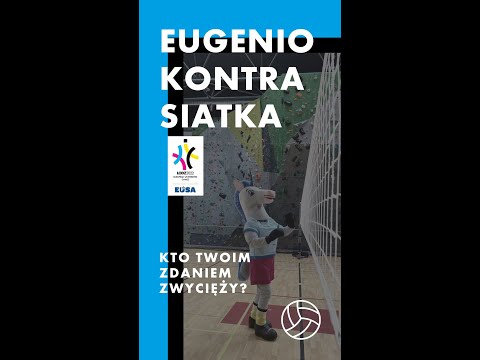 EUGenio vs volleyball/ EUGenio kontra siatka