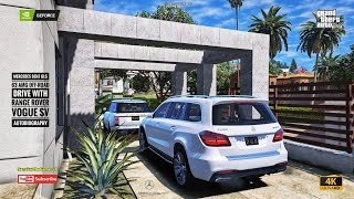 Mercedes Benz GLS 63 AMG Off-Road Drive with Range Rover Vogue SV Autobiography | GTAV | 4K