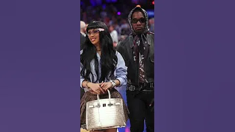 Cardi B & Offset Back Together Again Date Night Looks @ Knicks Game #cardib #offset #fashionpolice