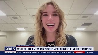 DC native who designed WWII women's memorial to attend State of the Union | FOX 5 DC