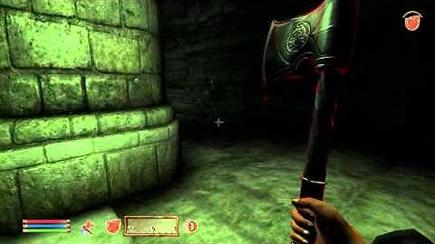 Elder scrolls IV : Oblivion walkthrough part 44 - Dungeons in the night