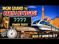 Exactly How Long It Takes to Get From MGM Grand to Paris via Monorail