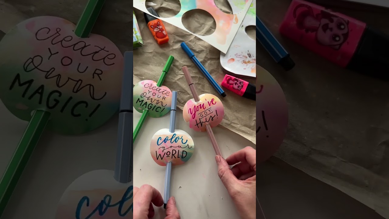 STABILO Animal Vibes collection -  ⁨@Landletterei⁩ creates colorful DIY pen gifts
