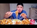 Mukbang: Double CheeseBurger, Onion Rings, Chili Cheese Fries