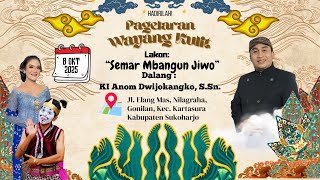 🔴LIVE WAYANG KULIT DALANG KI ANOM DWIJOKANGKO, S.Sn 'SEMAR MBANGUN JIWO' BT GARENG SEMARANG & ELISHA
