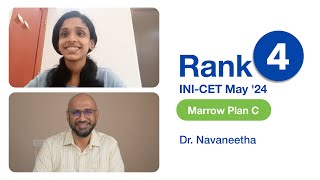 From Rank 30000 to Rank 4 in INI-CET May '24 - Dr. Navaneetha shares her strategy with Dr Abbas