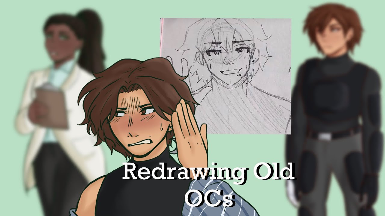 Reimagining My Old OCs + yapping about them - Speedpaint - YouTube