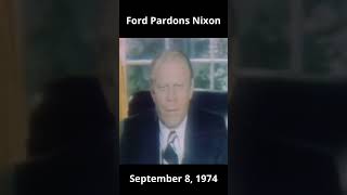 #otdinhistory Ford pardons Nixon (September 8th, 1974) #otd #watergate #richardnixon #presidentialpa